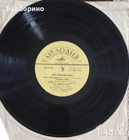 Лили Иванова- Море на младостта и Вечност, снимка 2 - Грамофонни плочи - 51855803