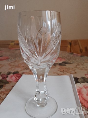 Кристални чаши за ракия "Бохемия", снимка 2 - Колекции - 39059708