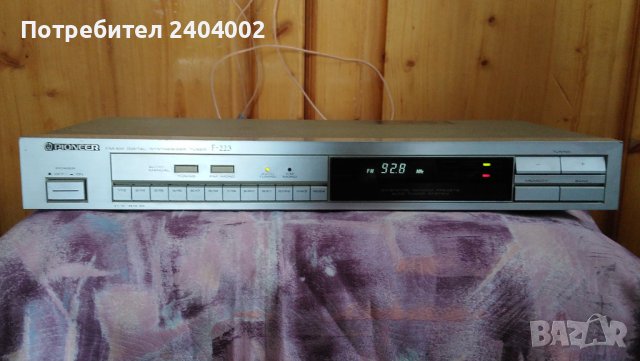 Тунер Pioneer F223, снимка 1 - Ресийвъри, усилватели, смесителни пултове - 37418498