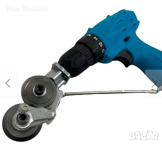 Приставка за рязане на ламарина, снимка 2 - Бормашини - 47855938