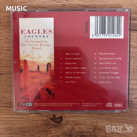 EAGLES - COUNTRY The Seven Bridges Band, снимка 3 - CD дискове - 52879722