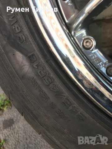 18ки. Джанти с гуми от АУДИ-А-8, снимка 8 - Гуми и джанти - 33209426