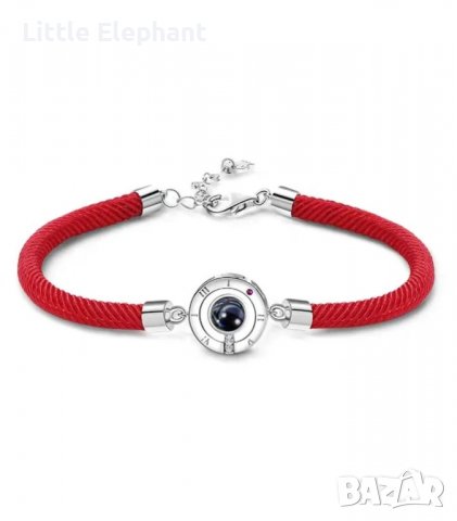 Projection,Гривна змийска плетка,red or black,1 pcs/нови, снимка 2 - Колиета, медальони, синджири - 39908491