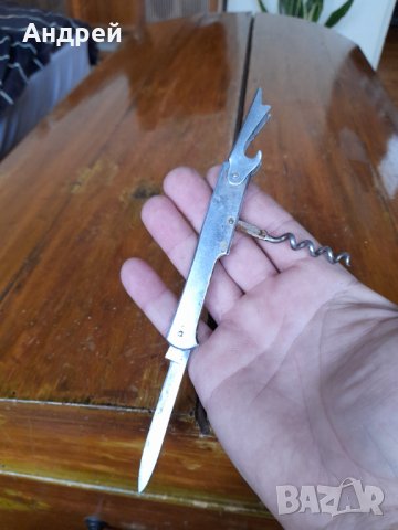 Стар джобен нож,ножче,ножка П.Денев, снимка 4 - Други ценни предмети - 35296307