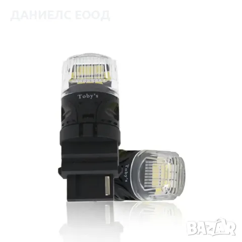 Комплект 2 LED крушки T20, 21W, 16 SMD една светлина., снимка 5 - Аксесоари и консумативи - 47314608