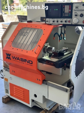 Прецизен японски CNC струг с ЦПУ Fanuc - Wasino LG-60 CNC Lathe Swiss type