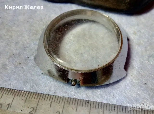 КАСА със СТЪКЛО от СТАР РЪЧЕН ЧАСОВНИК За ЧАСТИ КОЛЕКЦИЯ РЕМОНТ РЕСТАВРАЦИЯ 49670