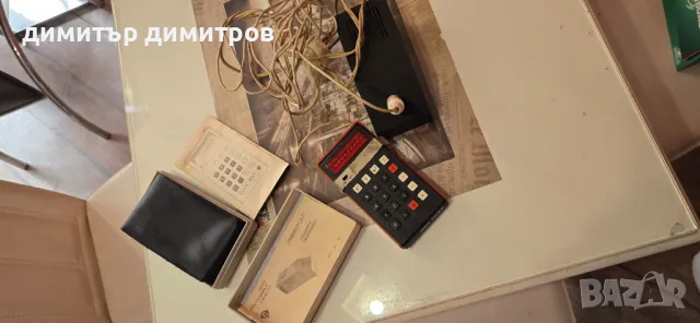 КАЛКУЛАТОР - ЕЛКА 103P - СТАРА - РЯДКА-пълен комплект, снимка 5 - Други ценни предмети - 49459629