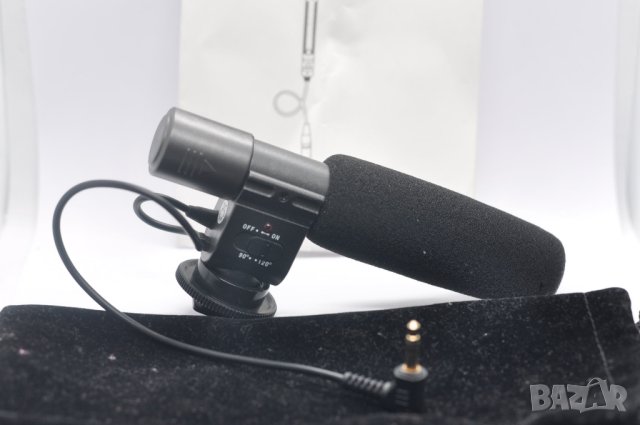 Микрофон за видеокамери и фотоапарати Shenggu SG108, снимка 2 - Чанти, стативи, аксесоари - 43130842