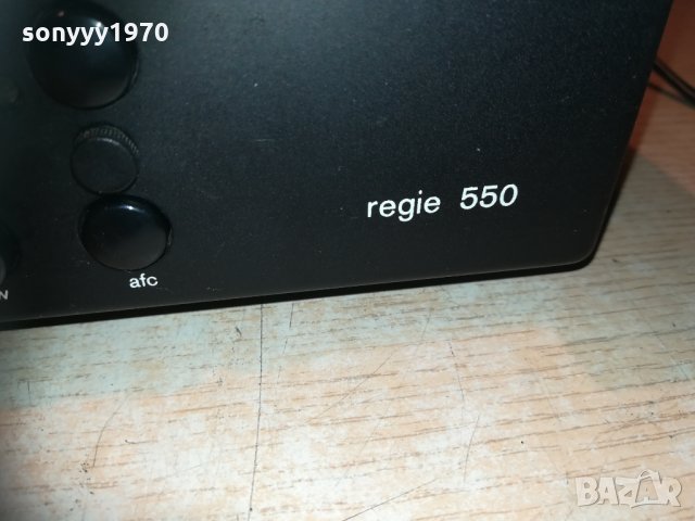 braun regie 550 receiver-made in west germany 1803212034 &, снимка 9 - Ресийвъри, усилватели, смесителни пултове - 32214586