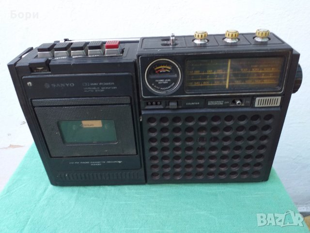 SANYO M 2430 F, снимка 11 - Радиокасетофони, транзистори - 28909449
