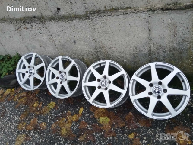 Лети джанти 16 цола 5х114.3 Тойота Toyota, снимка 5 - Гуми и джанти - 51113754