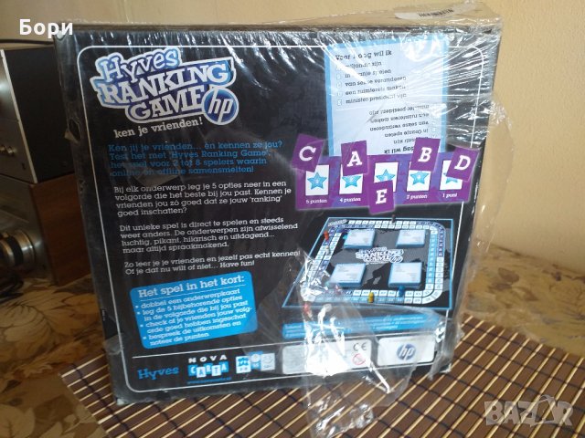 Игра Hyves Ranking Game  Nova Carta BV, снимка 2 - Други игри - 28612635