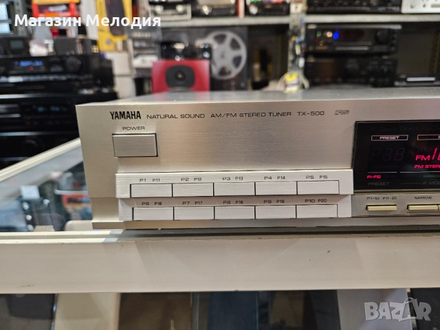 Страхотен стерео тунер Yamaha TX-500 В отлично техническо и визуално състояние., снимка 3 - Декове - 52810301