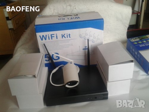 4/8 Нови Модел 2023 -50% Система 5mp за видеонаблюдение 5G DVR 4 /8 -канална, 4/8 безжични камери , снимка 5 - Комплекти за видеонаблюдение - 38155867