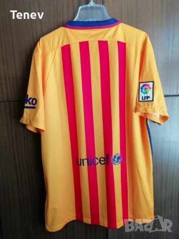 Barcelona Nike нова оригинална тениска футболна фланелка размер L, снимка 2 - Тениски - 38554563