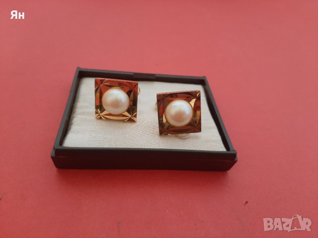 Стари Ретро Ефектни Ботунели за Риза Перли/Позлатени , снимка 5 - Други - 43778377