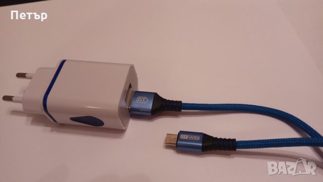 Micro USB, Кабел, зарядно за мобилен телефон, двойно, Зарядно, microusb, снимка 10 - USB кабели - 27686094