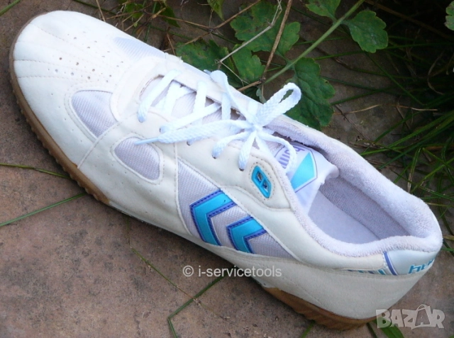 НОВИ Оригинални HUMMEL Мъжки МАРАТОНКИ № EU 44 Сникърси ниски Спортни Обувки с връзки БАРТЕР, снимка 3 - Маратонки - 52160506