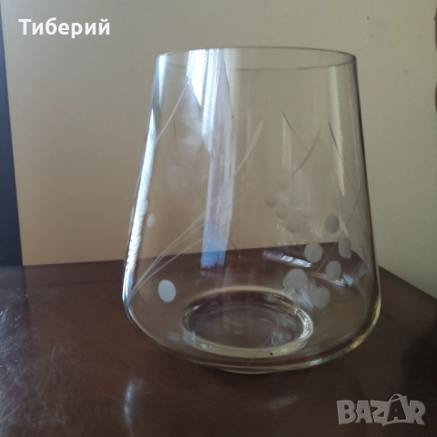 Кристална ваза, снимка 6 - Вази - 51941585
