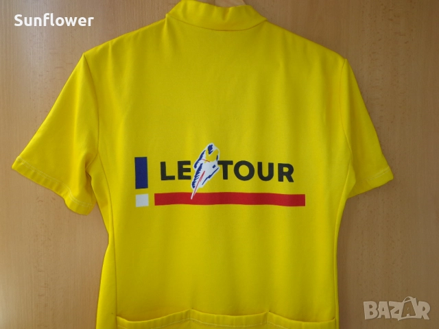 Ретро вело джърси топ CASTELLI Le Tour (de France) размер L  , снимка 6 - Спортни дрехи, екипи - 51722995