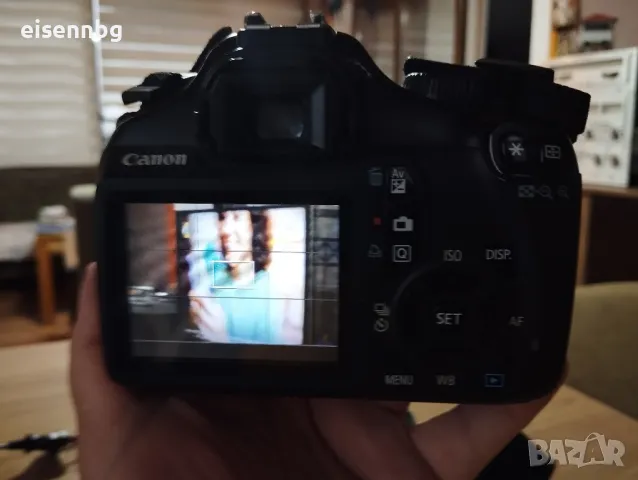 Фотоапарат Canon EOS 1100D, снимка 6 - Фотоапарати - 50423657