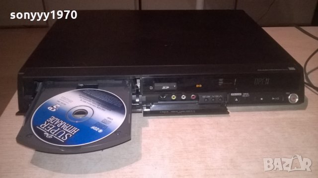 panasonic dmr-eh52 hdd & dvd recorder-внос швеицария, снимка 2 - Плейъри, домашно кино, прожектори - 26311274