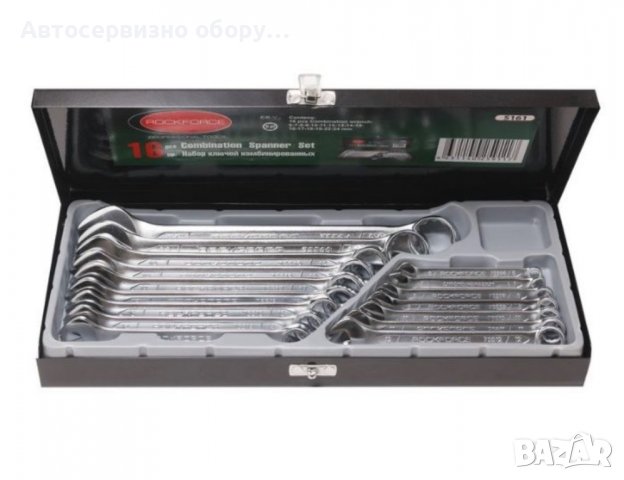Професионален комплект звездогаечни ключове от 6 до 24 мм  16 броя в метална кутия .  , снимка 1