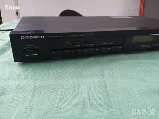 PIONEER F-223  радио тунер, снимка 4 - Аудиосистеми - 36928906