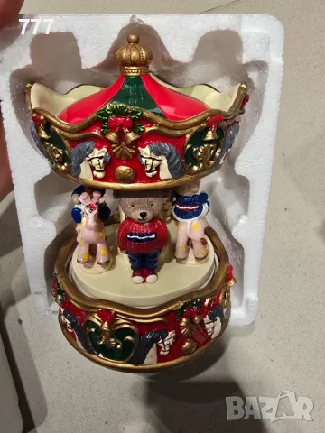 Музикална коледна въртележка , снимка 3 - Декорация за дома - 48131277