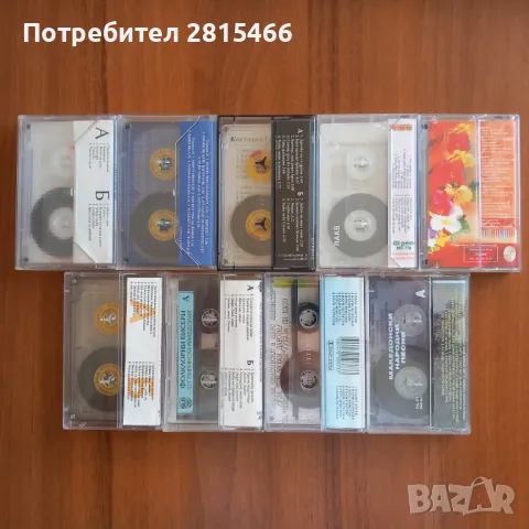 Лот 9бр. аудио касети/ аудиокасетки , снимка 2 - Аудио касети - 43484146