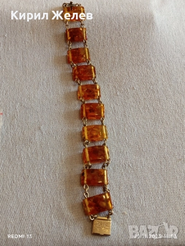 УНИКАЛНА ДАМСКА ГРИВНА БАЛТИЙСКИ КЕХЛИБАР МНОГО КРАСИВА 52294, снимка 6 - Гривни - 52501192