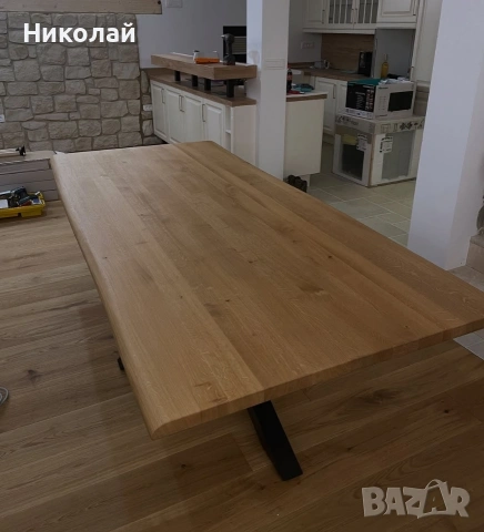 трапезна маса масив дъб , снимка 10 - Маси - 53541381