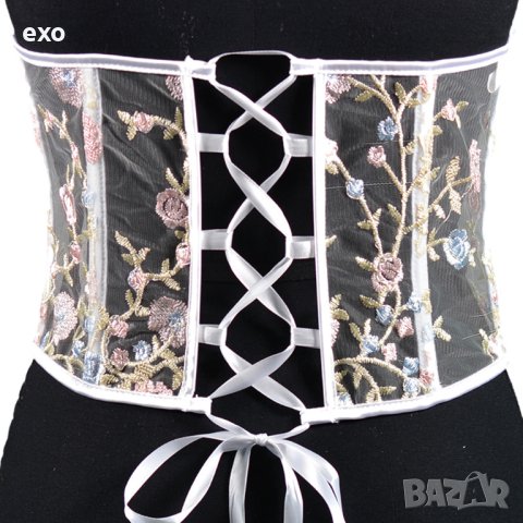 Корсети бродерия, Елегантни корсети бродерия, Под бюст корсет, снимка 3 - Корсети, бюстиета, топове - 43239154
