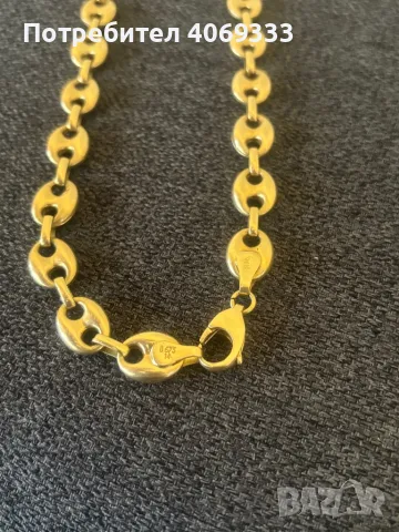 Златни бобени зърна 43.9гр 14к, снимка 9 - Колиета, медальони, синджири - 49279249