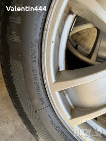 Гуми с джанти 255/55R18 за BMW X5, снимка 2 - Гуми и джанти - 51803775