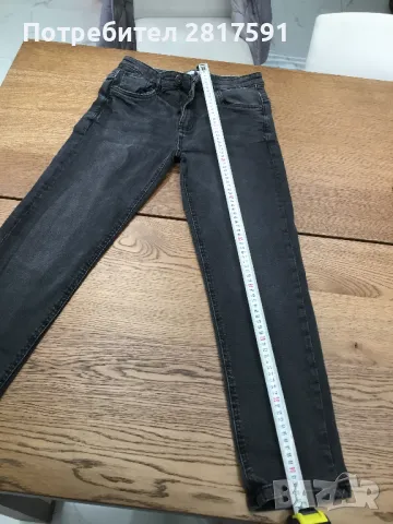 Детски дънки Reserved, черни, размер 158 см, снимка 3 - Детски панталони и дънки - 47730523