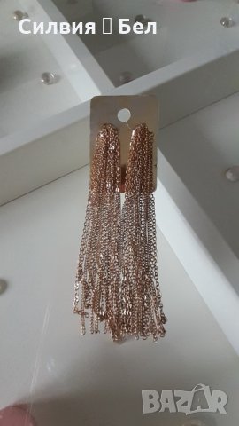 Висящи обеци , снимка 5 - Обеци - 32654142