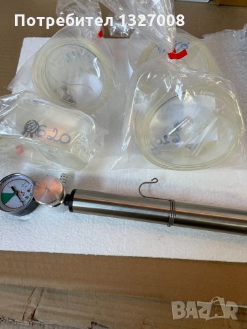 Помпа за плаващ капак с манометър, снимка 2 - Домашни напитки - 35565640