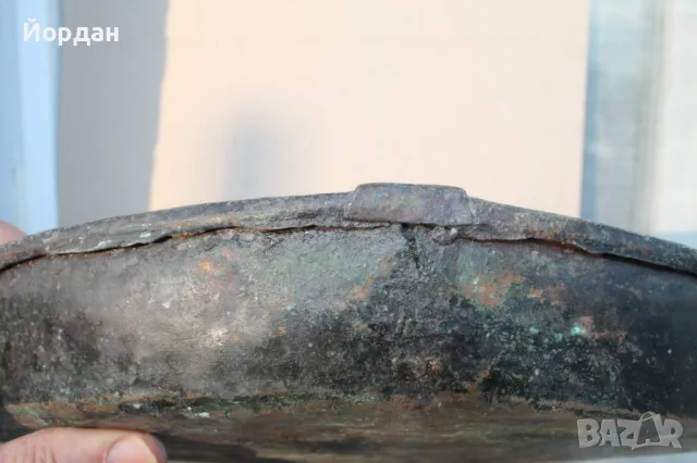 Медна тава за баница, снимка 10 - Антикварни и старинни предмети - 48882599