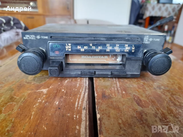 Стар автомобилен радиокасетофон Roadstar #2, снимка 2 - Други ценни предмети - 50552152
