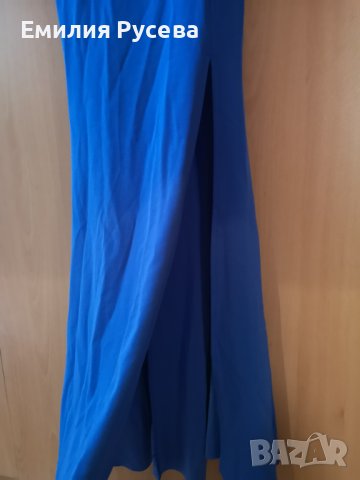  нова дамска рокля- кралско син цвят, снимка 4 - Рокли - 36807924