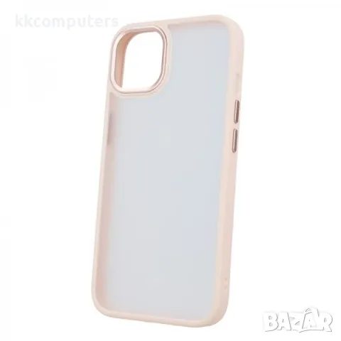 Калъф Satin Matt PVC за iPhone X / XS 5.8 / Розов / Баркод : 3131382
