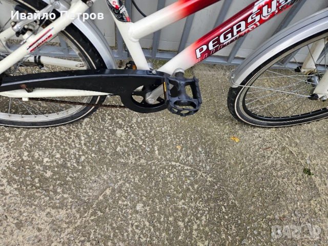 Алуминиев велосипед 24 цола PEGASUS-шест месеца гаранция, снимка 5 - Велосипеди - 52560812
