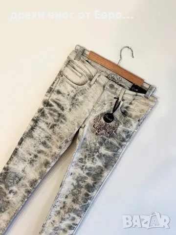 Дамски сиви дънки / всички размери, снимка 3 - Дънки - 49348578