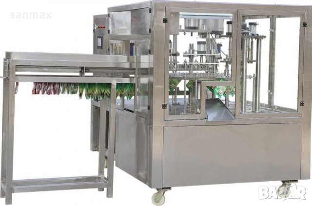 Автоматична машина за пълнене и затваряне на течности в дойпак, снимка 1 - Други машини и части - 26623676