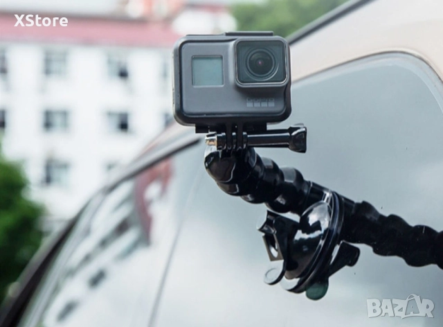 Чупеща автомобилна стойка за тебефон с вакуумно закрепване, снимка 3 - Аксесоари и консумативи - 52444858