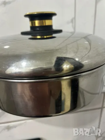 Немски тиган неръждаема стомана 24 karaat, снимка 7 - Съдове за готвене - 49323060