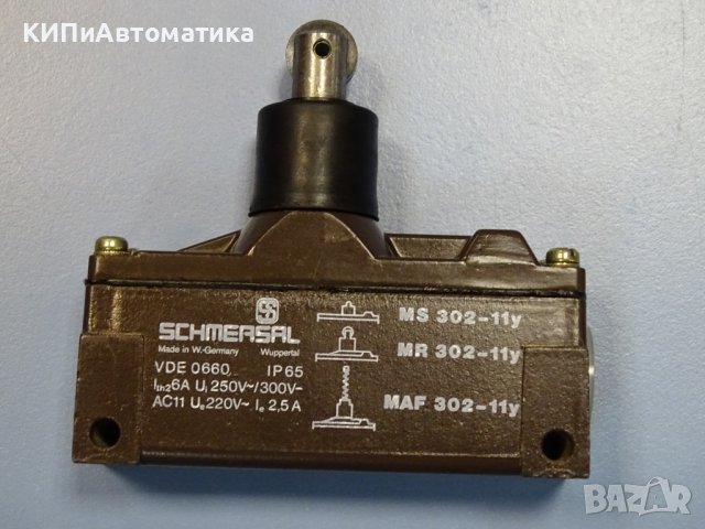 Краен изключвател SCHMERSAL MR302-11Y limit switch 250V , снимка 4 - Електродвигатели - 38989610