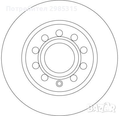 Спирачен диск ЗАДЕН, снимка 4 - Части - 38242816
